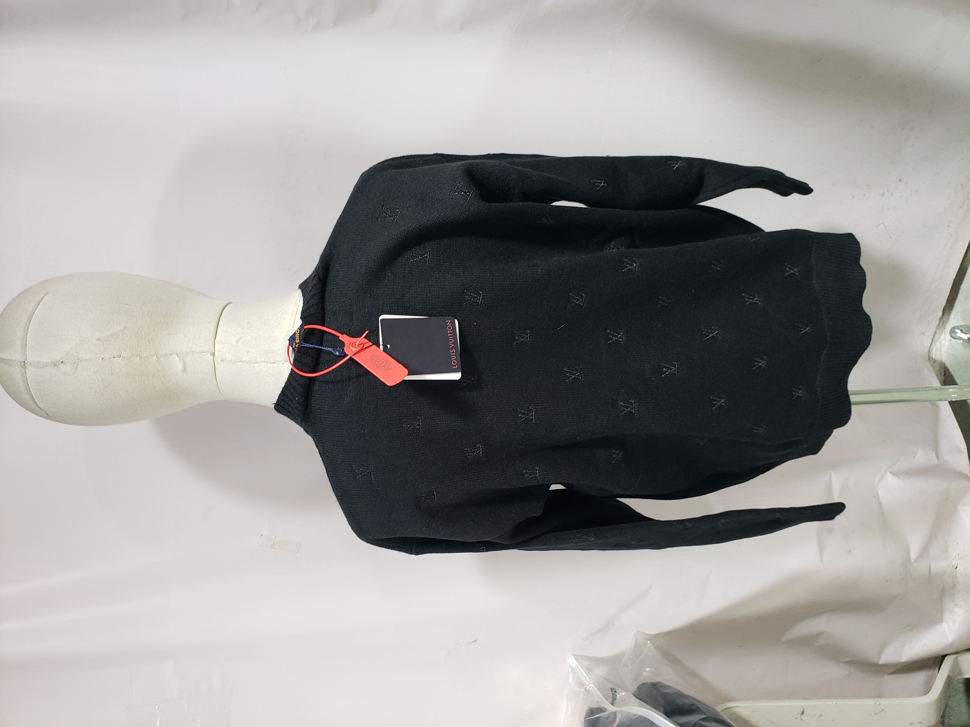 Louis Vuitton 24FW all over print embroidery sweater