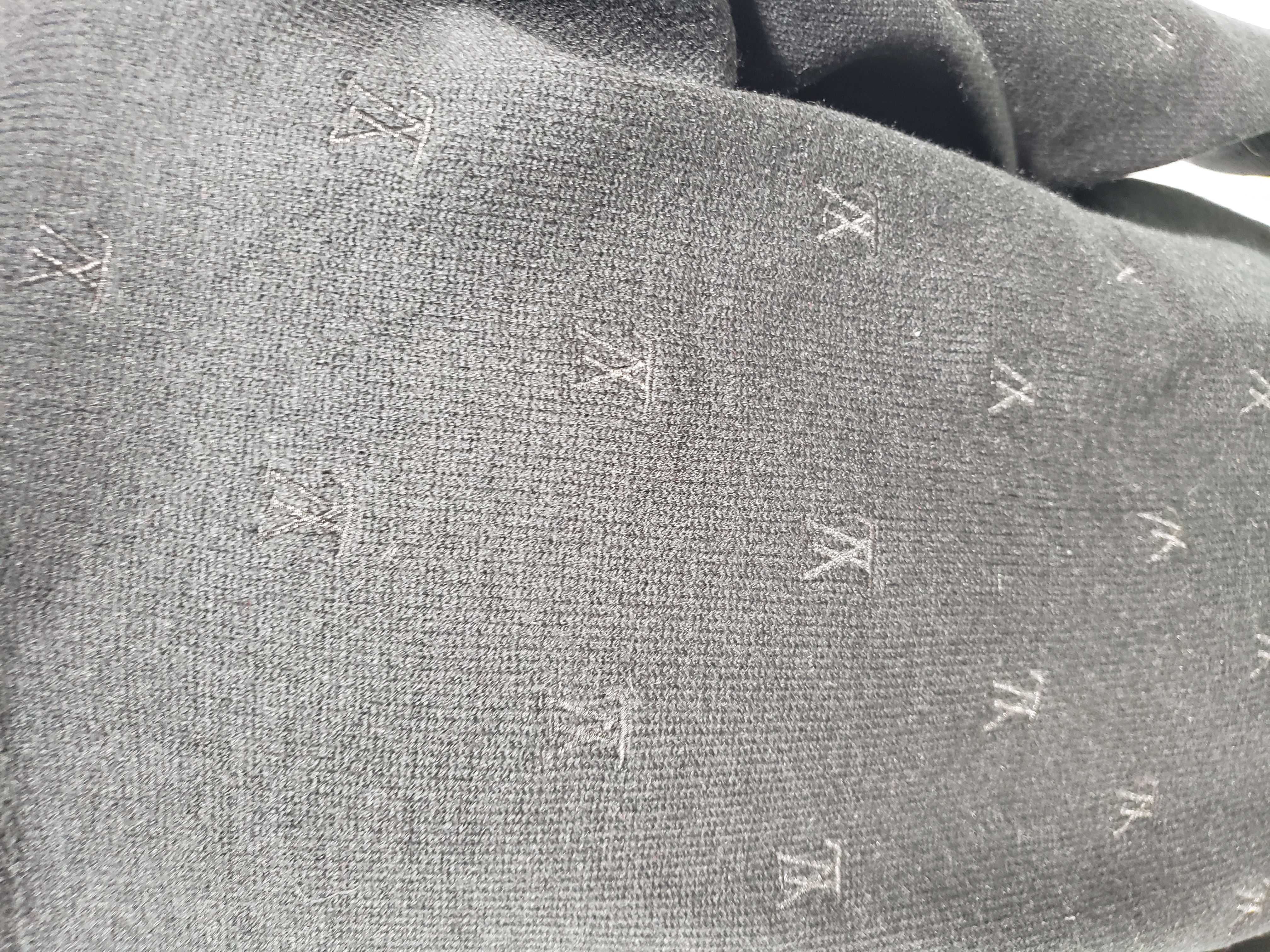 Louis Vuitton 24FW all over print embroidery sweater