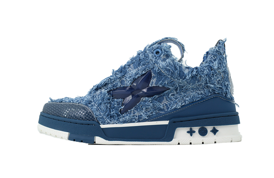 Replica LOUIS VUITTON Plum Blossom Diamond Blue