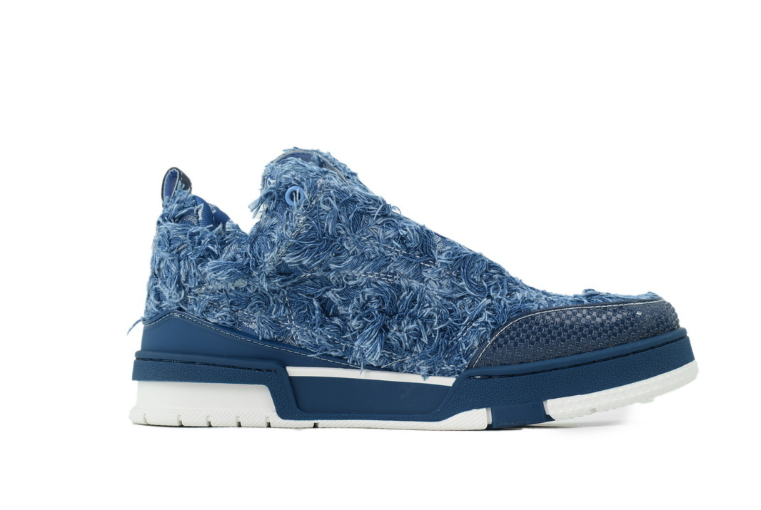 Replica LOUIS VUITTON Plum Blossom Diamond Blue