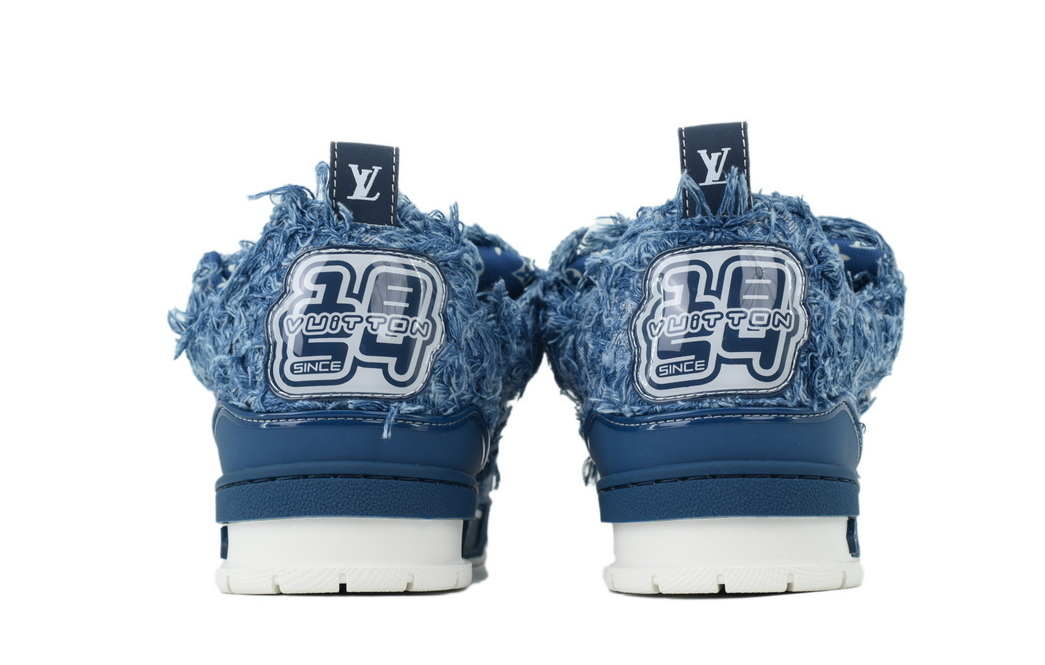 Replica LOUIS VUITTON Plum Blossom Diamond Blue