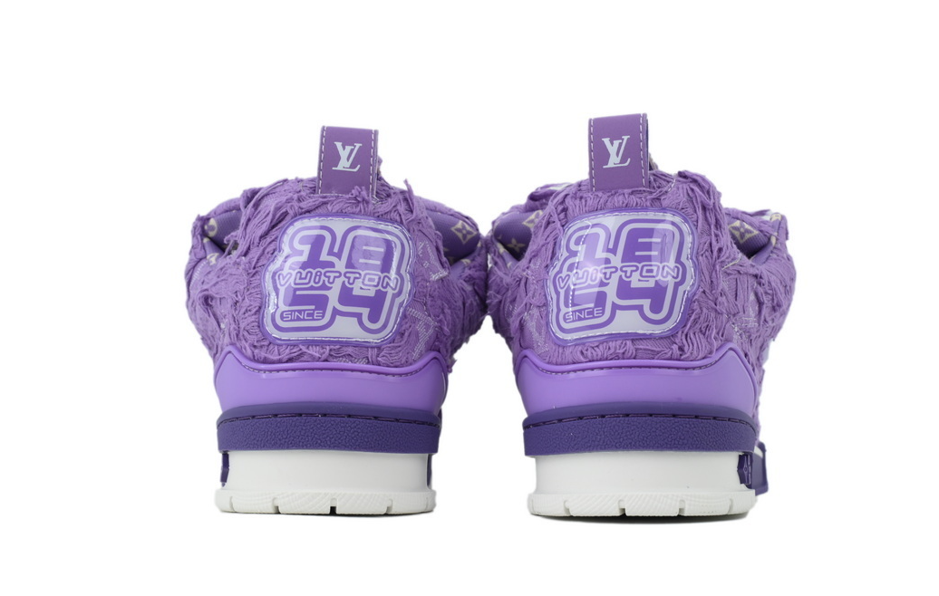 Replica LOUIS VUITTON Plum Blossom Drilling Purple