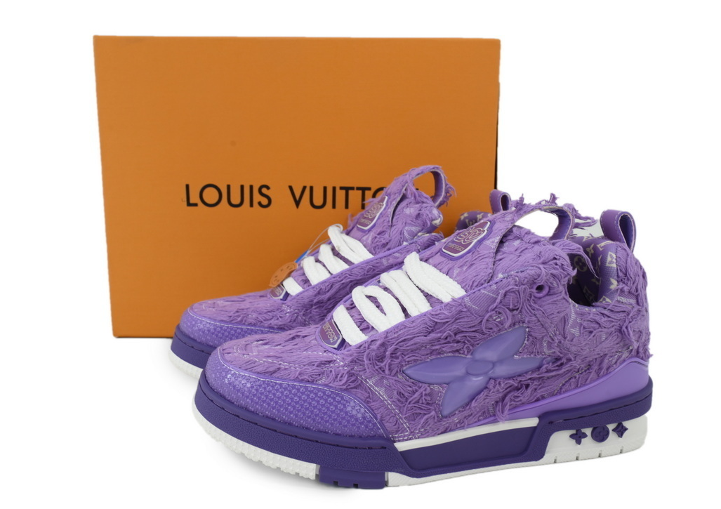 Replica LOUIS VUITTON Plum Blossom Drilling Purple