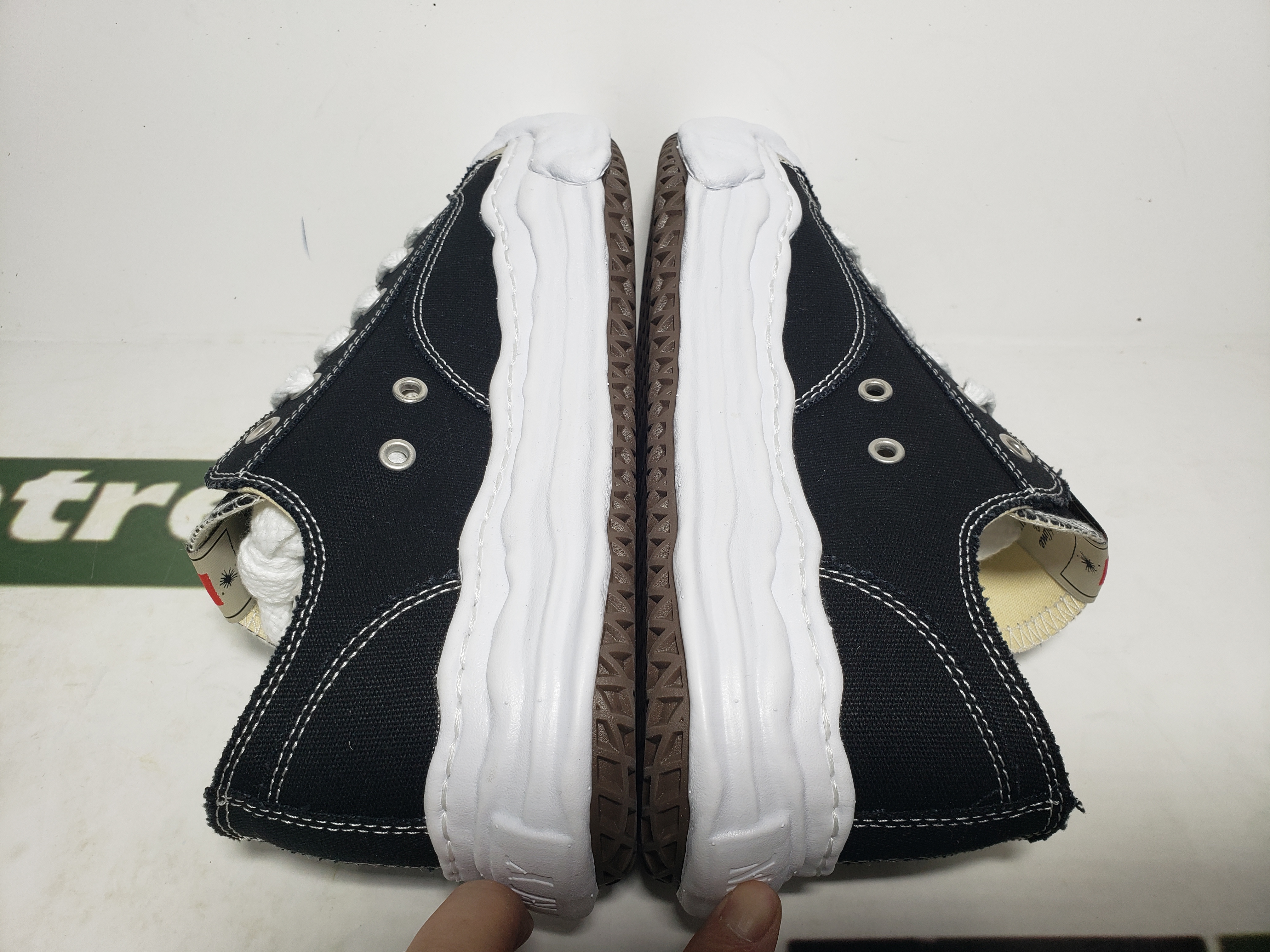 Maison Mihara Yasuhiro Hank OG Sole Canvas Low, No.777