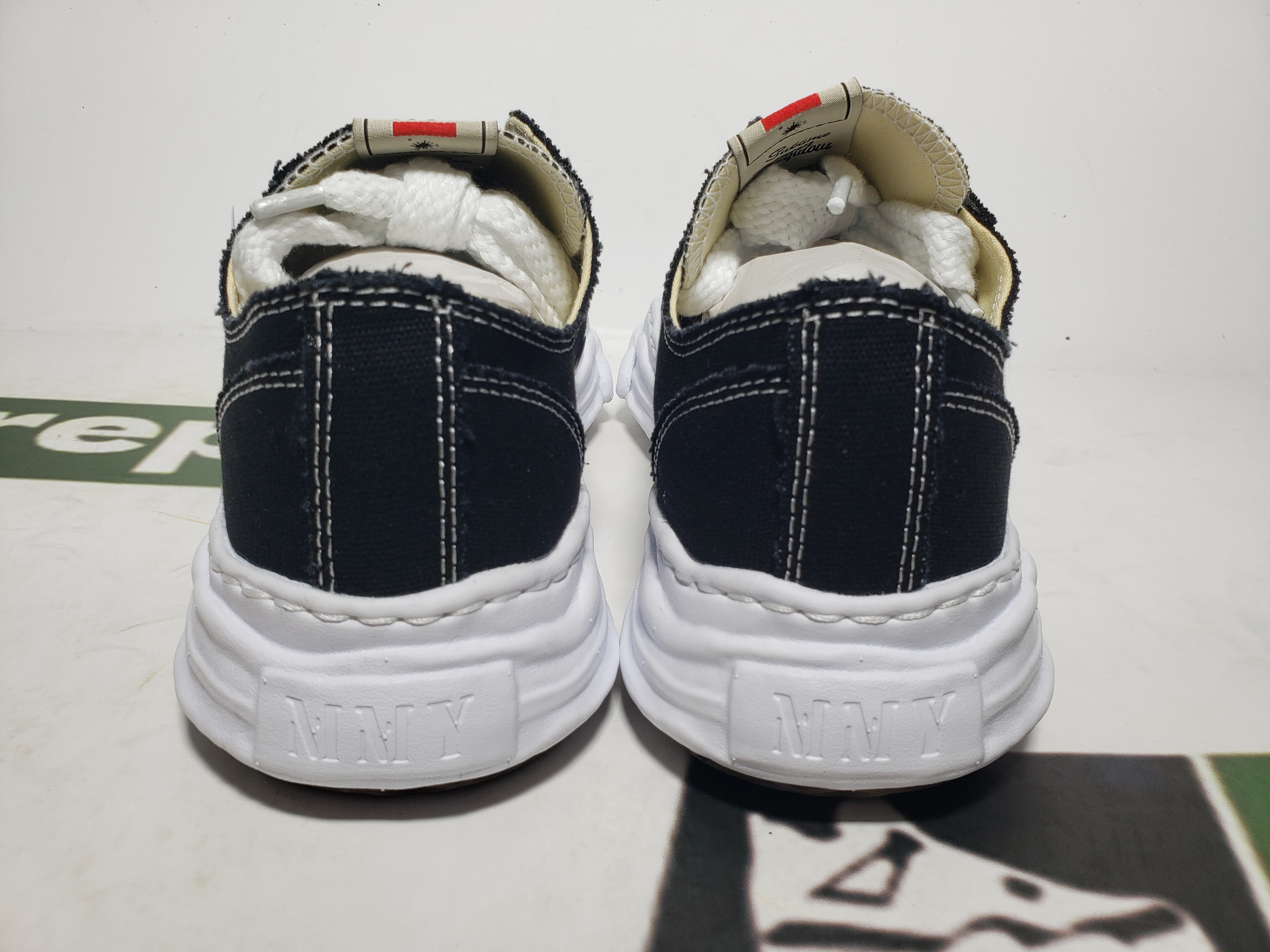 Maison Mihara Yasuhiro Hank OG Sole Canvas Low, No.777