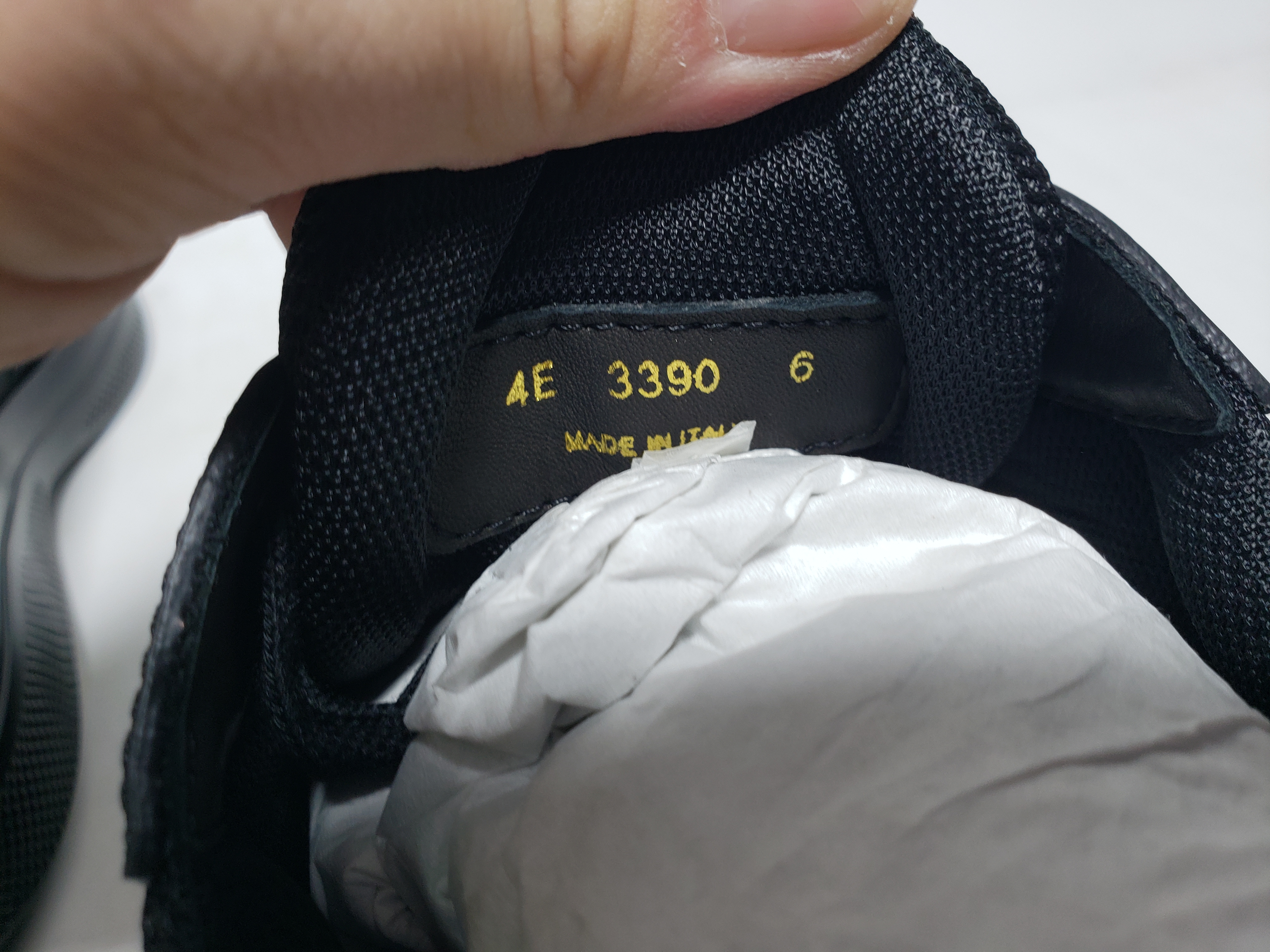 Replica Prada Sneakers Black Red