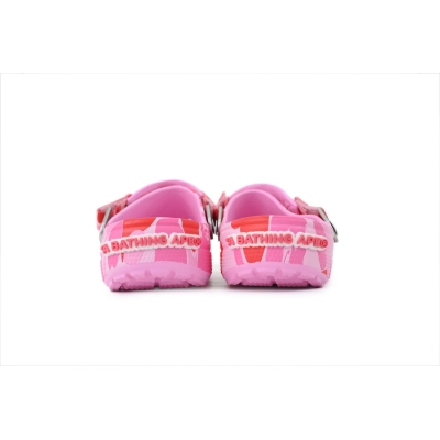 BAPE x Crocs Classic Clog BAPE x Crocs Classic Clog ABC Camo - pink 02