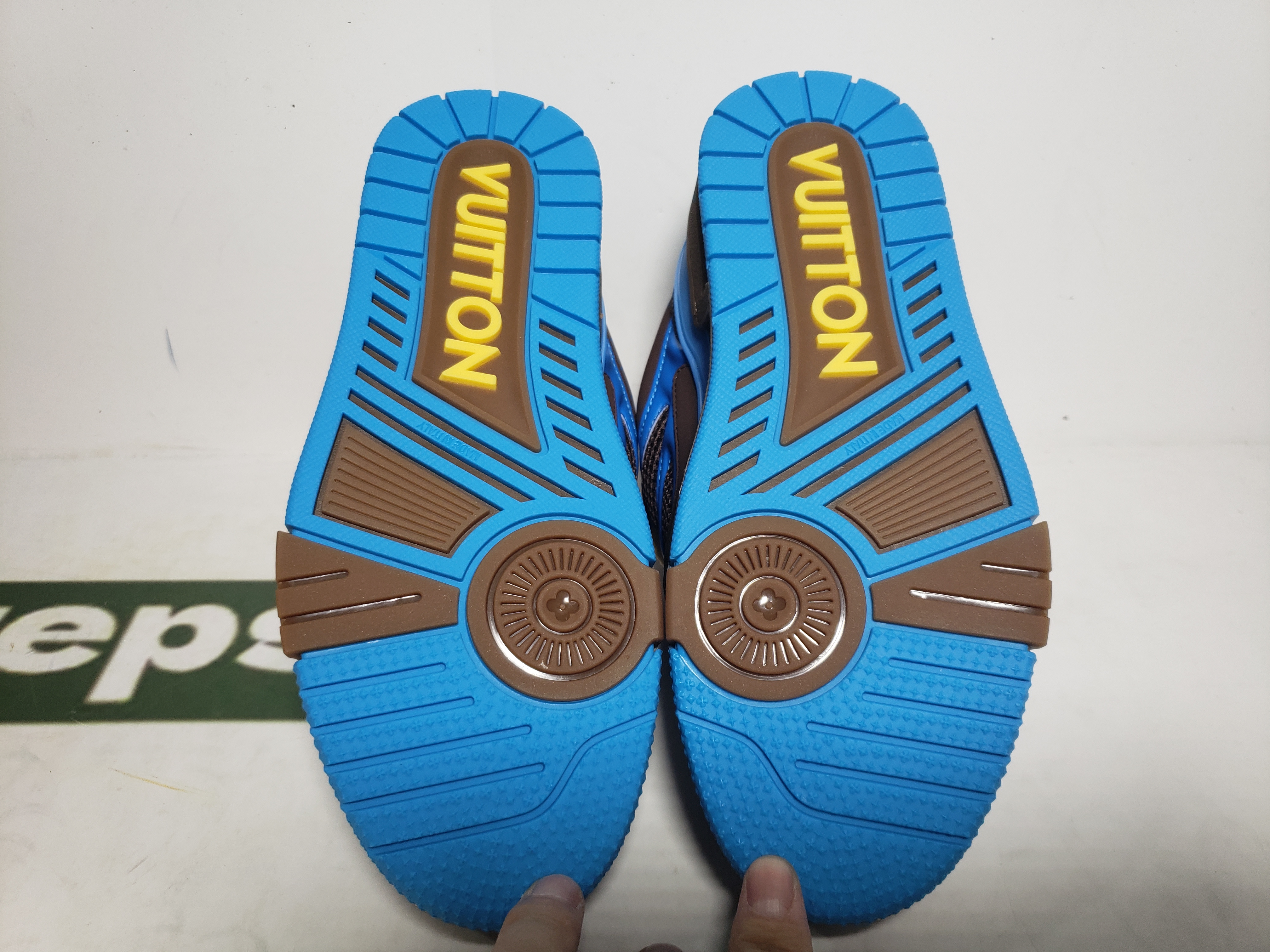 Replica LOUIS VUITTON Blue Coffee