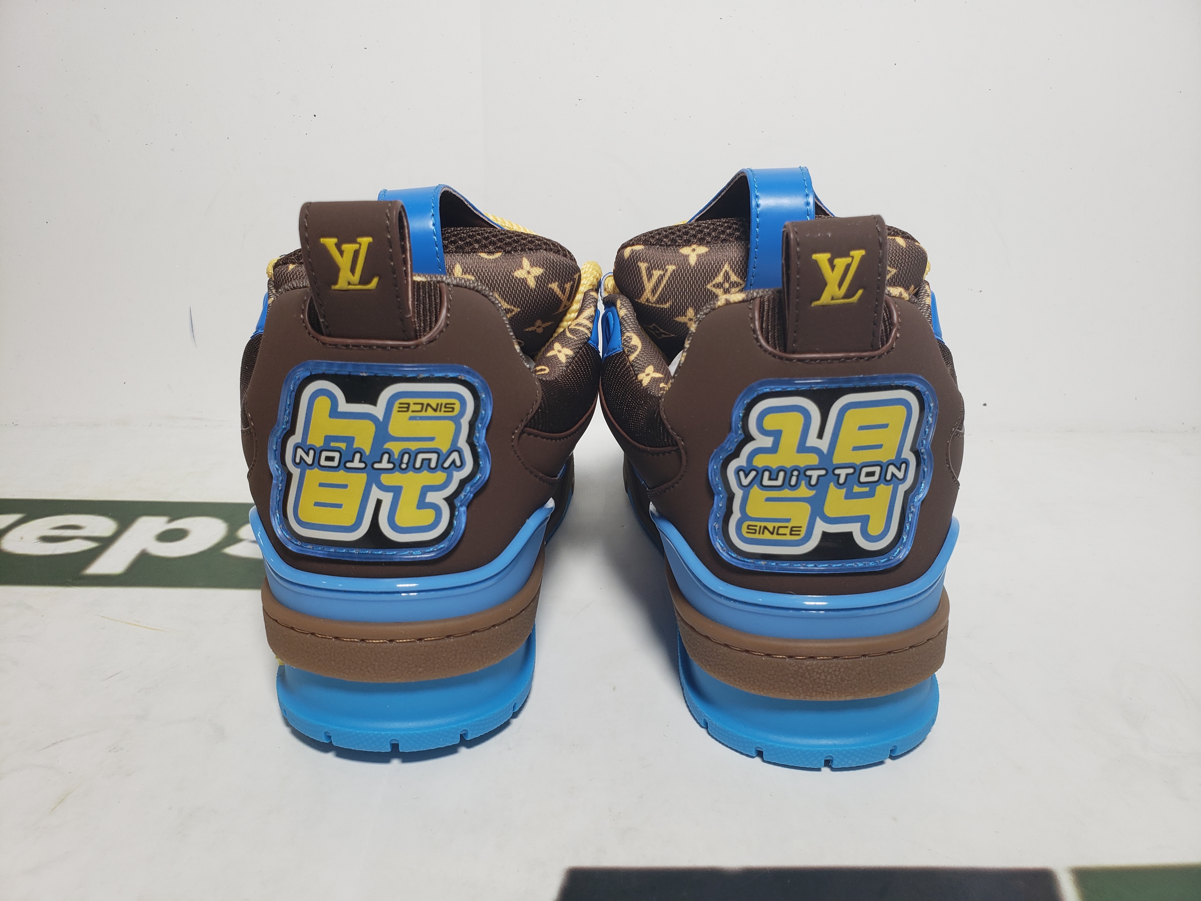 Replica LOUIS VUITTON Blue Coffee