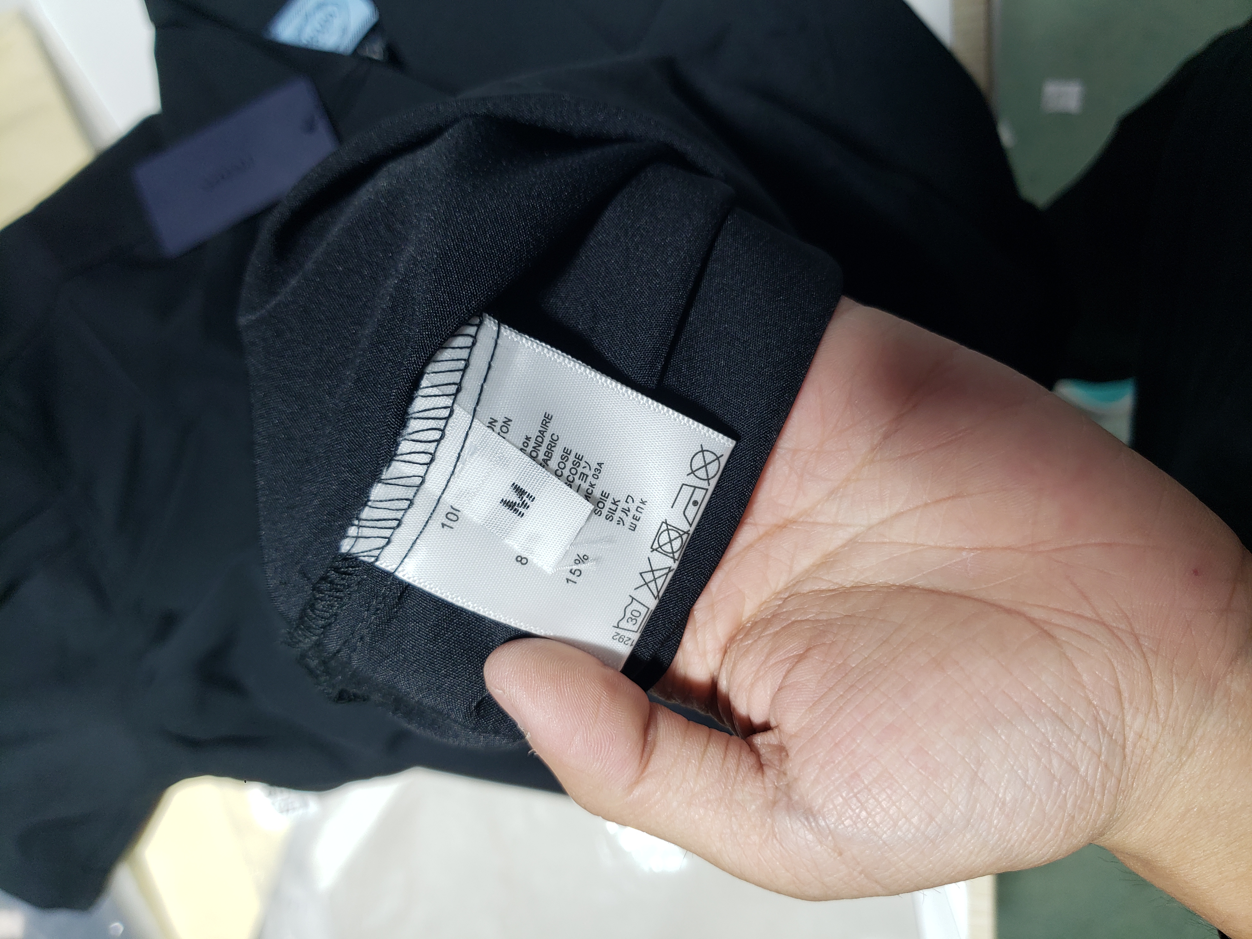 Prada workwear nylon short-sleeved shirt T-Shirts