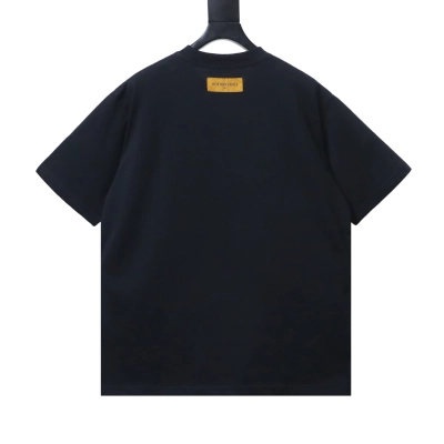 Louis Vuitton Nautical Collection Printed Short-Sleeve Crewneck T-Shirt Black 02