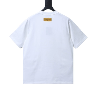 Louis Vuitton Nautical Collection Printed Short-Sleeve Crewneck T-Shirt White 02