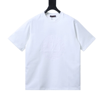 Louis Vuitton Nautical Collection Printed Short-Sleeve Crewneck T-Shirt White 01