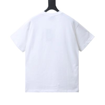 Gucci 24ss Gradient Belt Print Short-Sleeve T-Shirt White 02