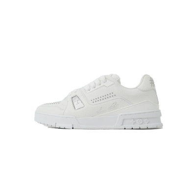 Replica Louis Vuitton Sneakers White With Rivets 01