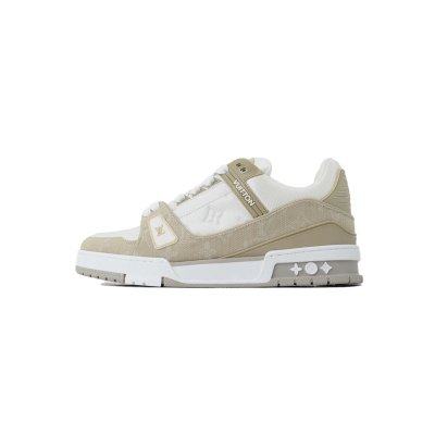 Replica Louis Vuitton Sneakers Apricot 01