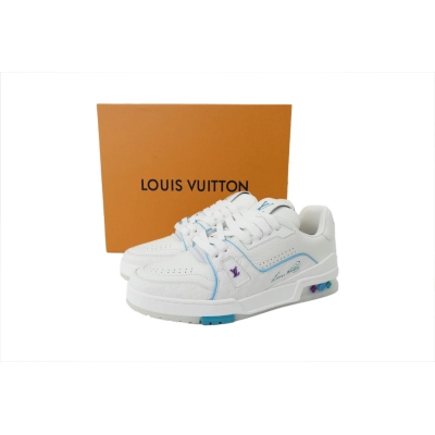 Replica Louis Vuitton Sneakers Blue 2 02