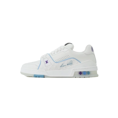 Replica Louis Vuitton Sneakers Blue 2 01