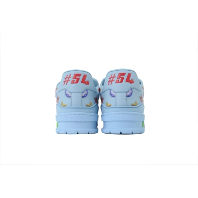 Replica Louis Vuitton Sneakers Blue Donut 02