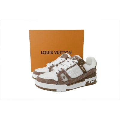 Replica Louis Vuitton Sneakers Brown 02