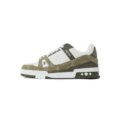 Replica Louis Vuitton Sneakers Green 01