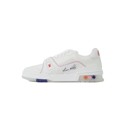 Replica Louis Vuitton Sneakers Pink 01
