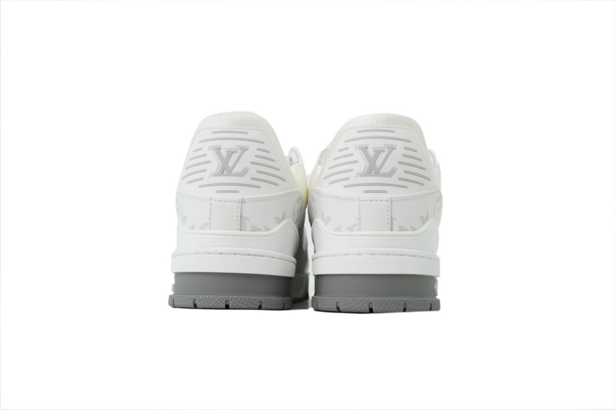 Replica Louis Vuitton Sneakers White Gray