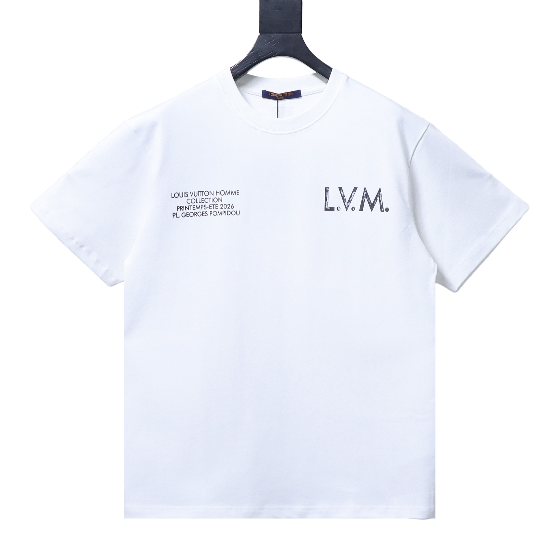 Louis Vuitton letter slogan print short-sleeved T-shirt White