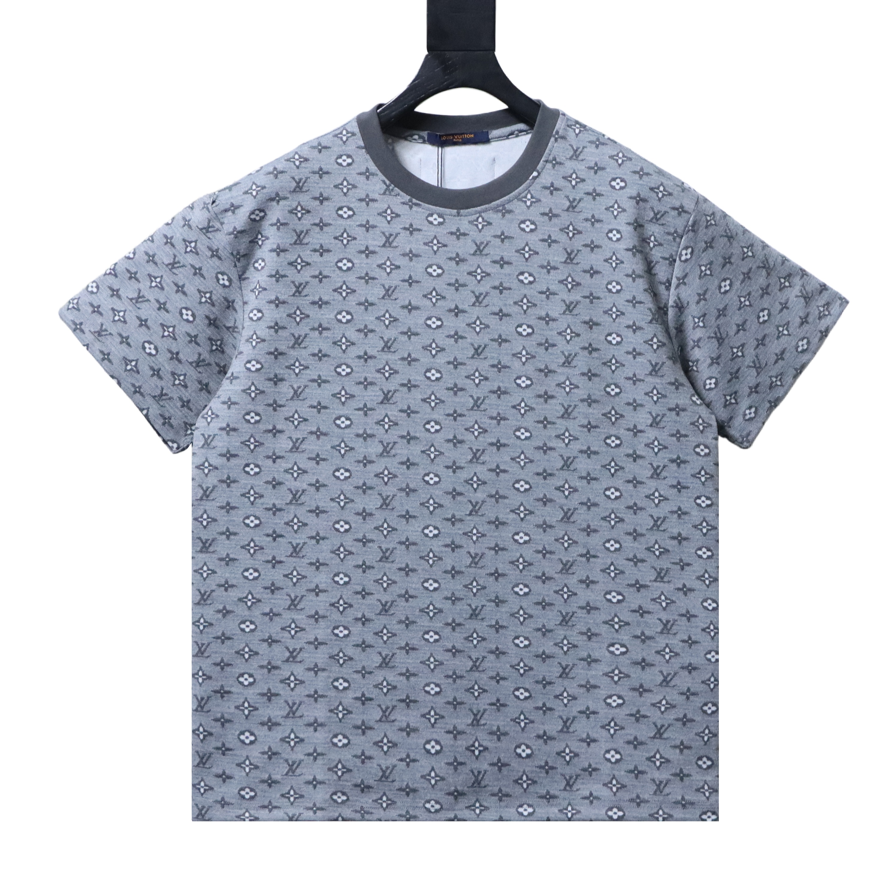 Louis Vuitton/LV 26ss All-over monogram jacquard short-sleeved shirt 2