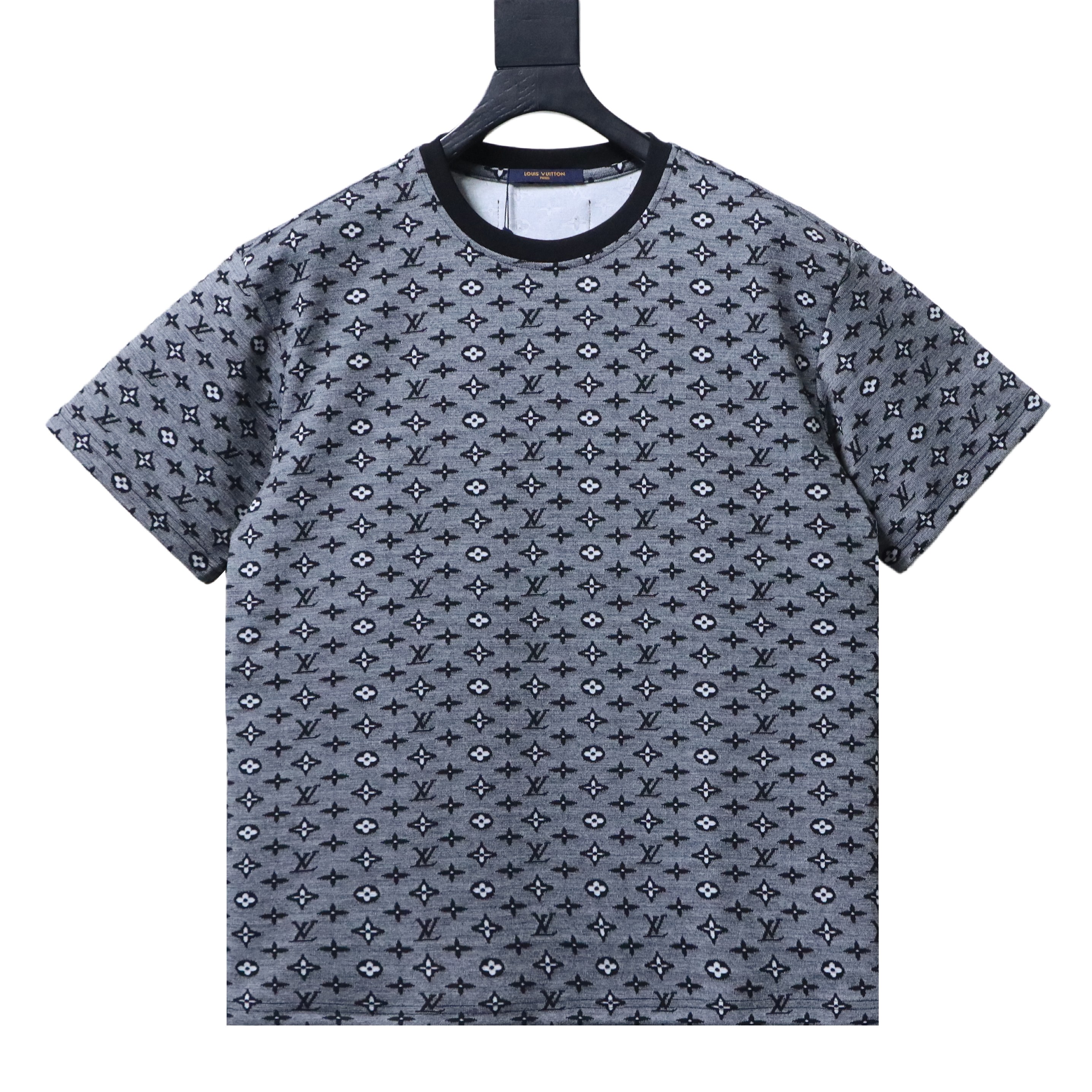 Louis Vuitton/LV 26ss All-over monogram jacquard short-sleeved shirt 3