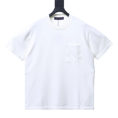 Louis Vuitton Monogram Nylon Patch-Pocket Knit Short-Sleeve Top 01