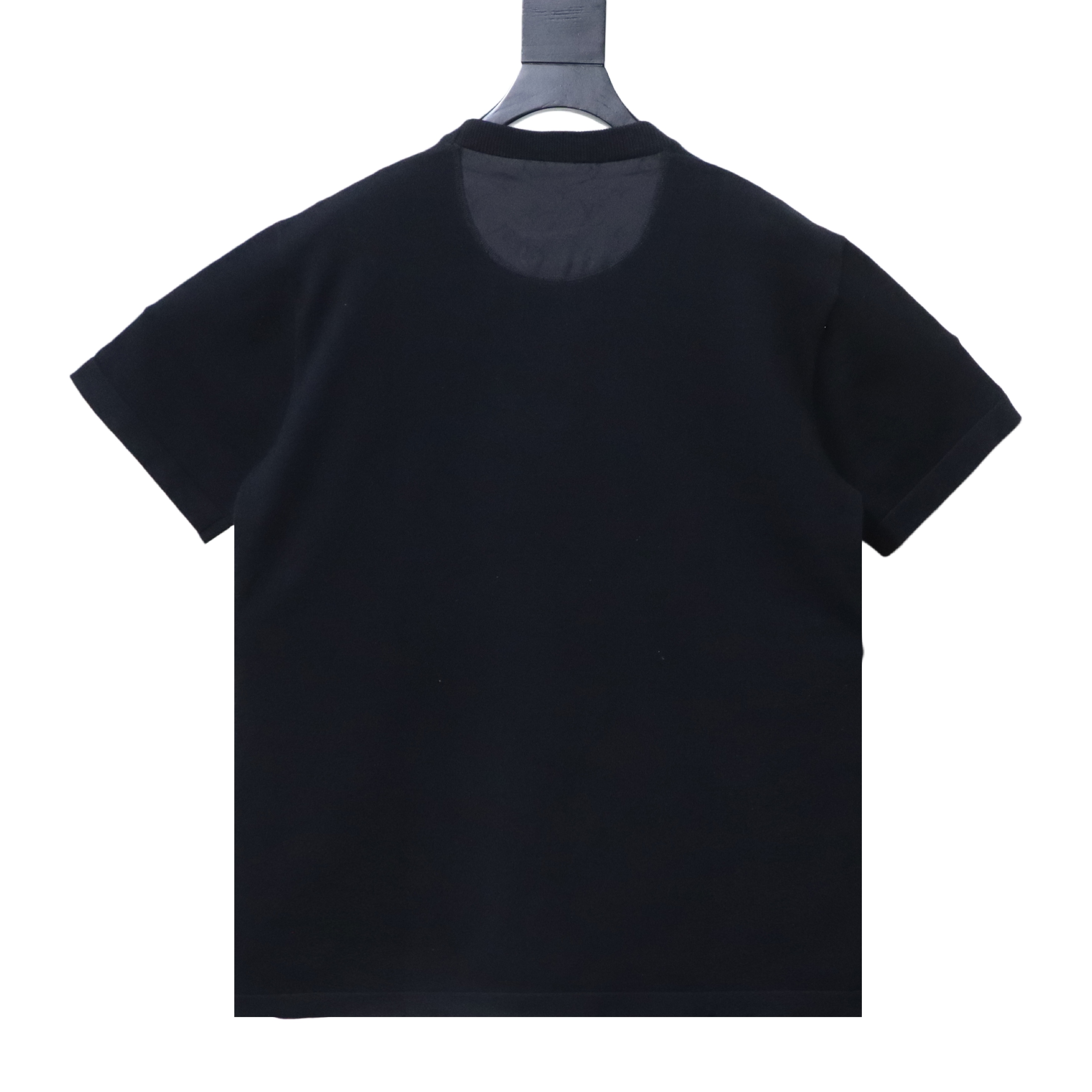 Louis Vuitton Monogram Nylon Patch-Pocket Knit Short-Sleeve Top