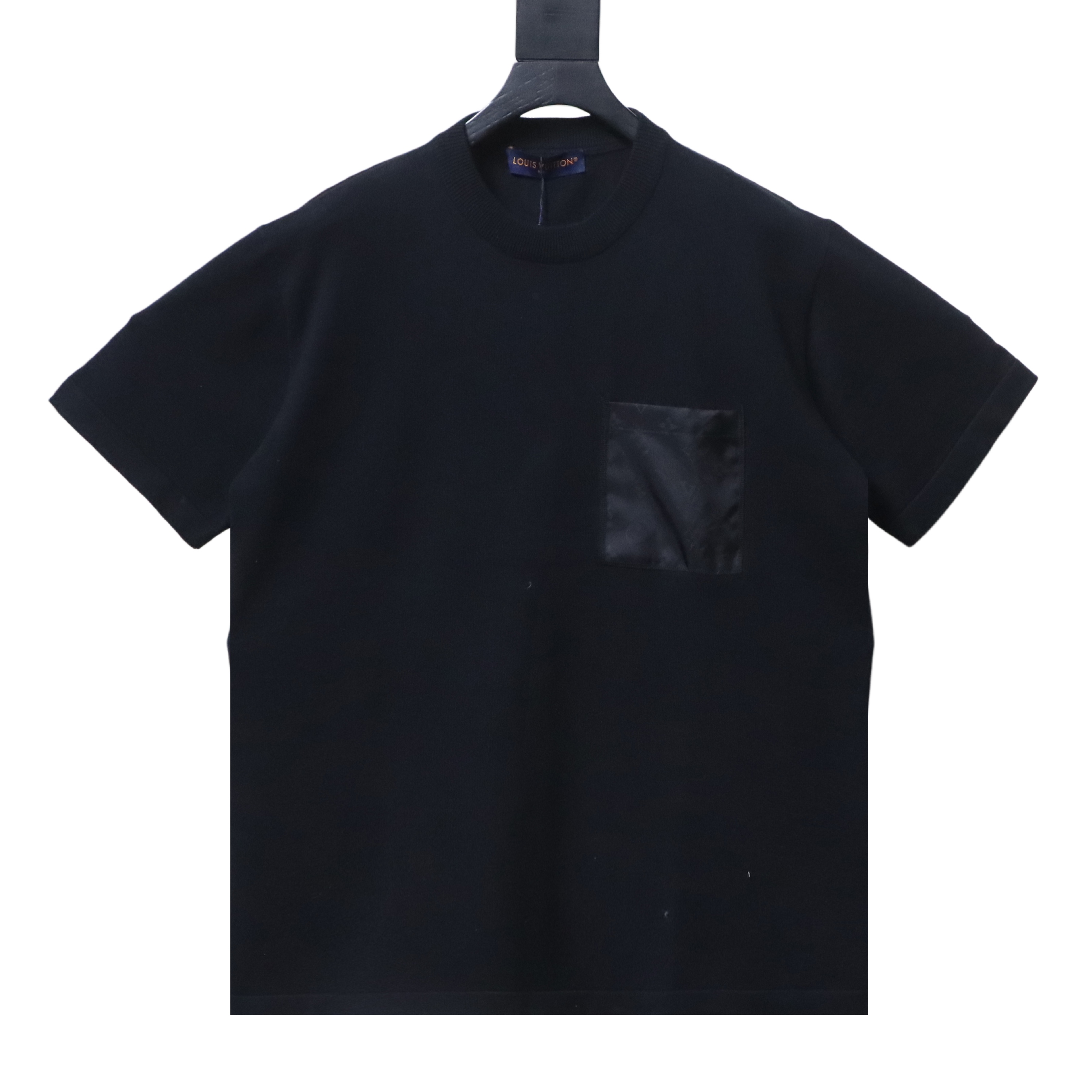 Louis Vuitton Monogram Nylon Patch-Pocket Knit Short-Sleeve Top