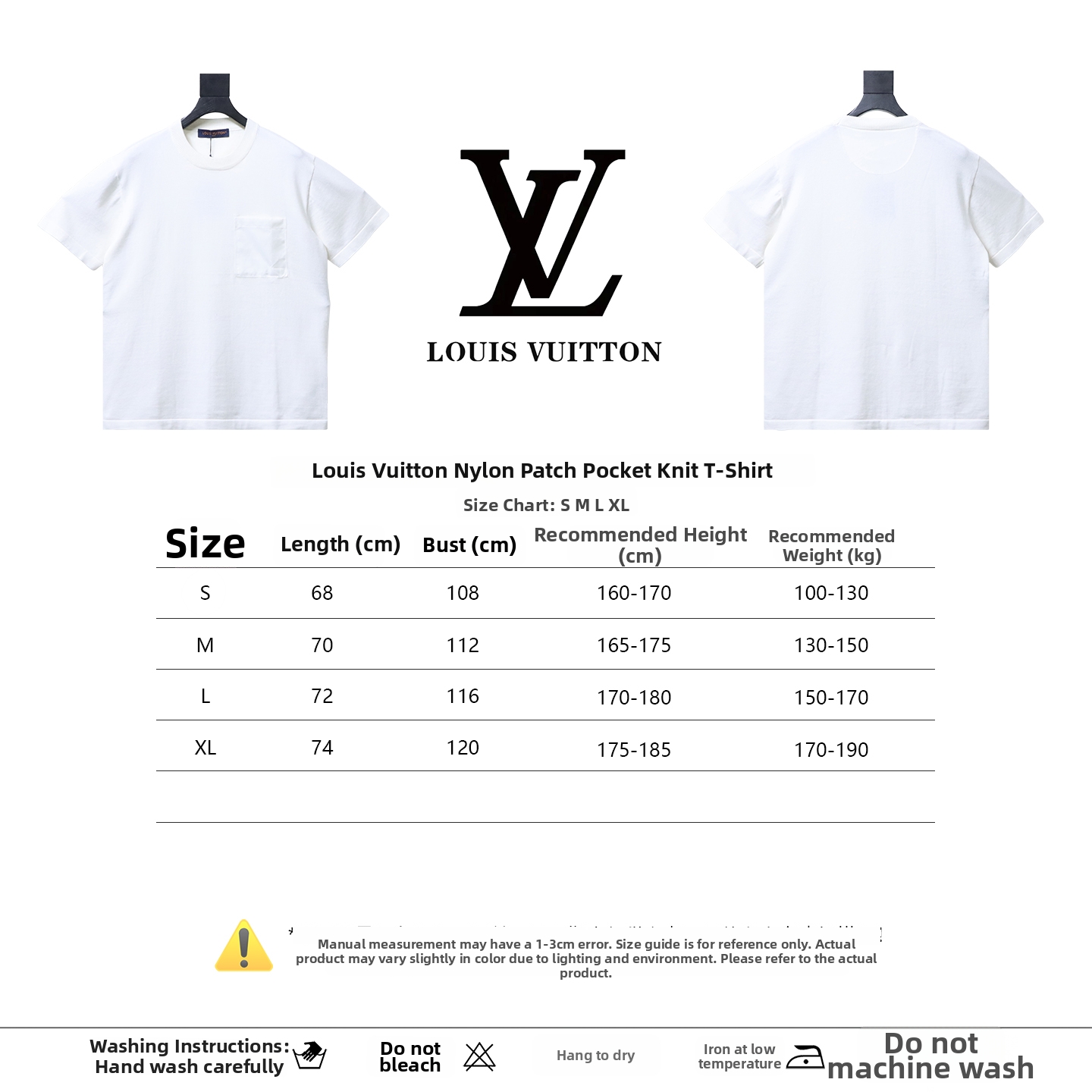 Louis Vuitton Monogram Nylon Patch-Pocket Knit Short-Sleeve Top