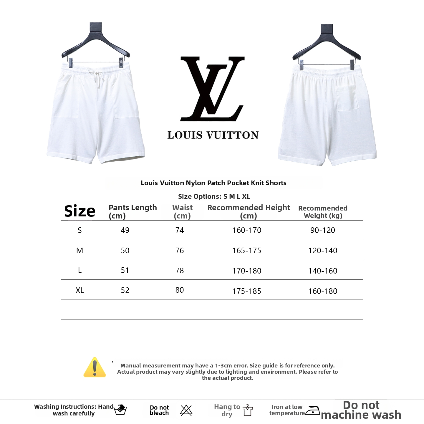 Louis Vuitton Monogram Nylon Patch-Pocket Knit Shorts