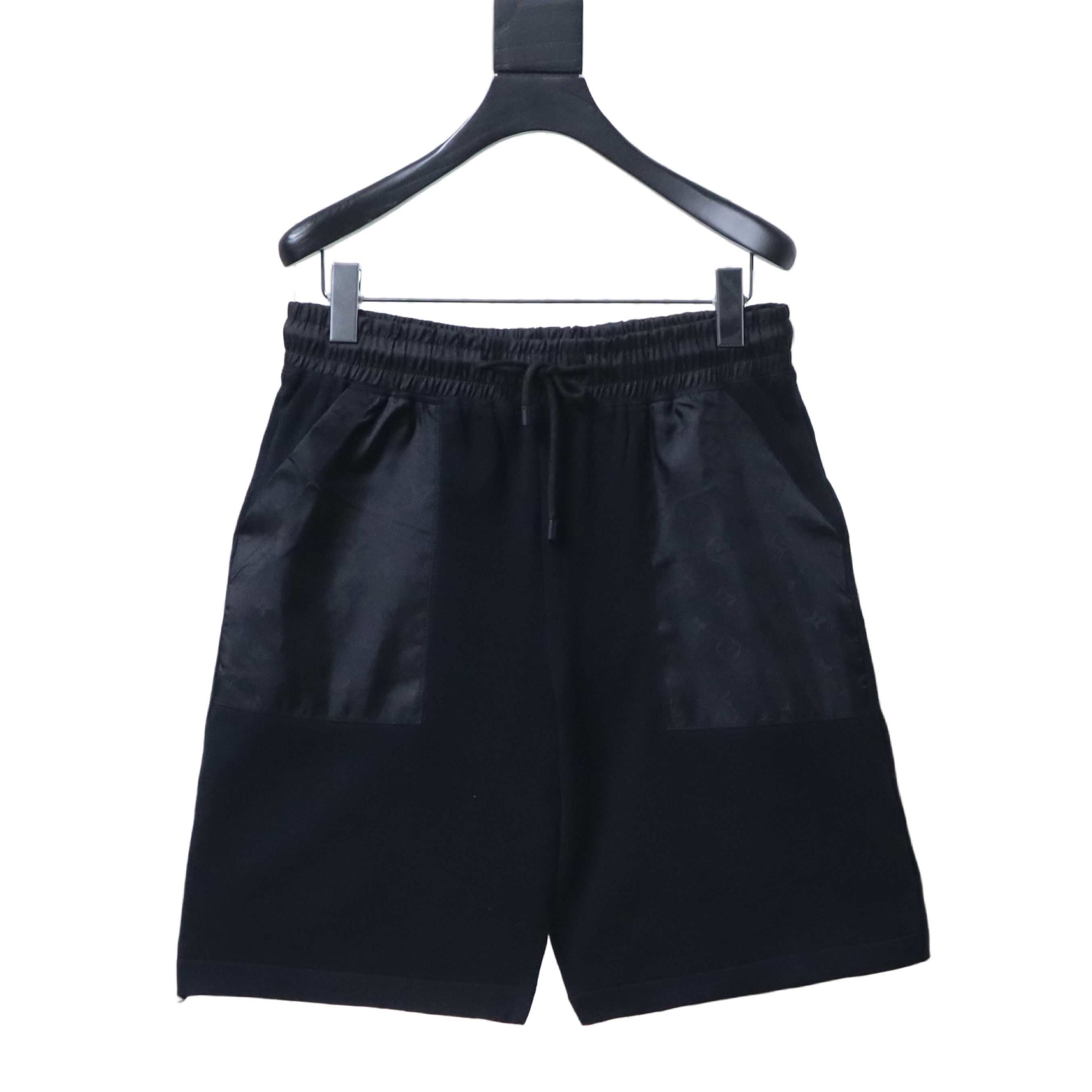Louis Vuitton Monogram Nylon Patch-Pocket Knit Shorts