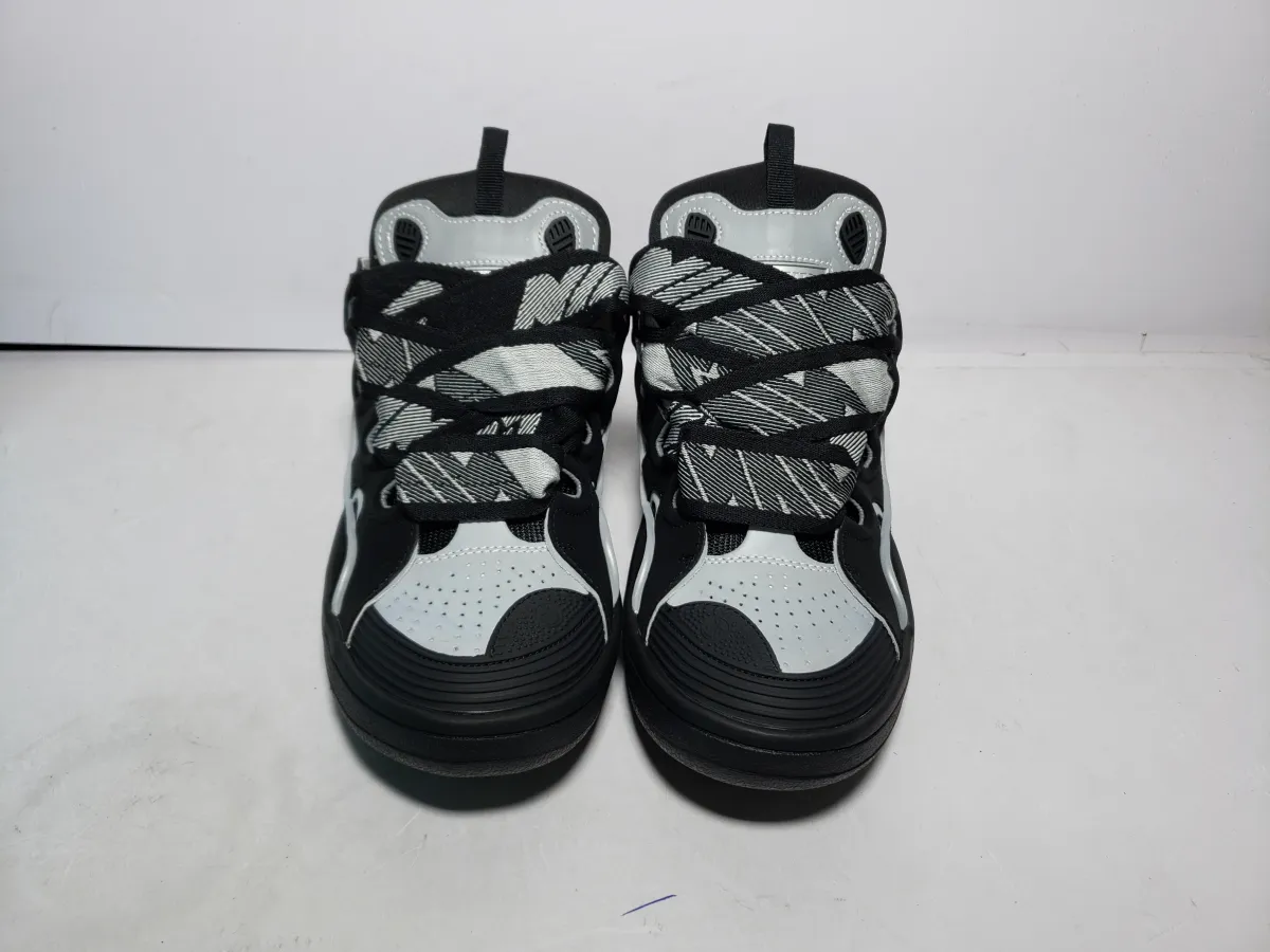 QC Pictures: LANVIN White Black From Reps Shoes Website - Greatreps