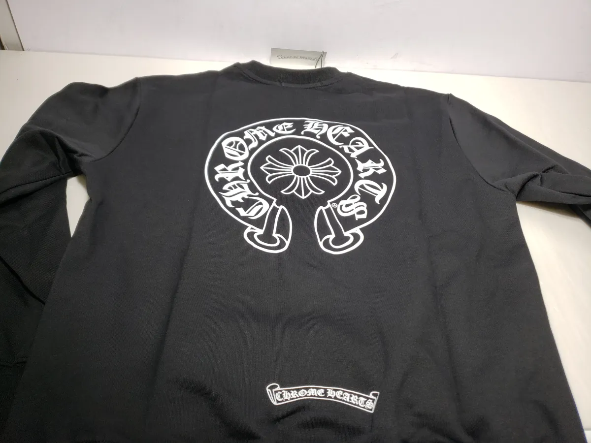 QC Pictures: CHROME HEART Hoodies Black and White,8301