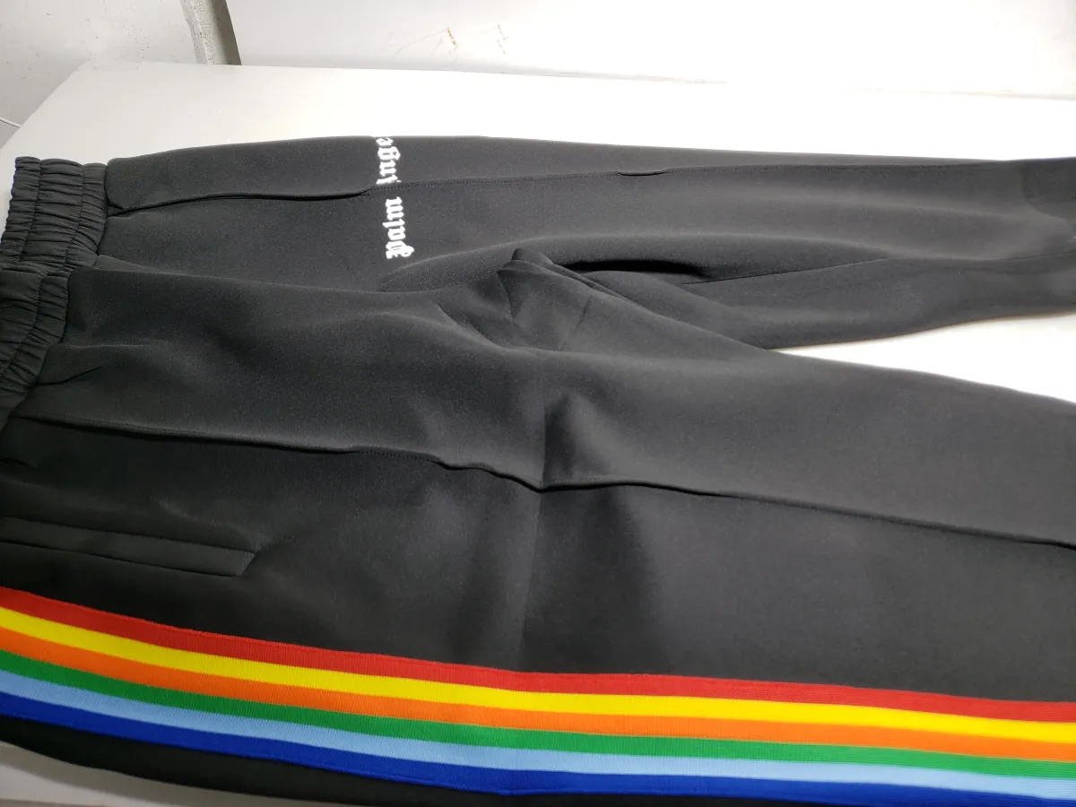 QC picture : Palm Angels Rainbow Track Pants
