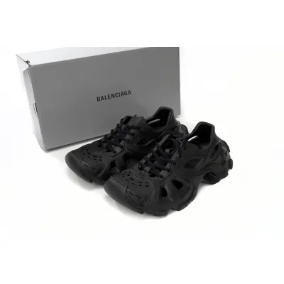LJR Balenciaga HD Lace Up Black,702421W3CES100 02