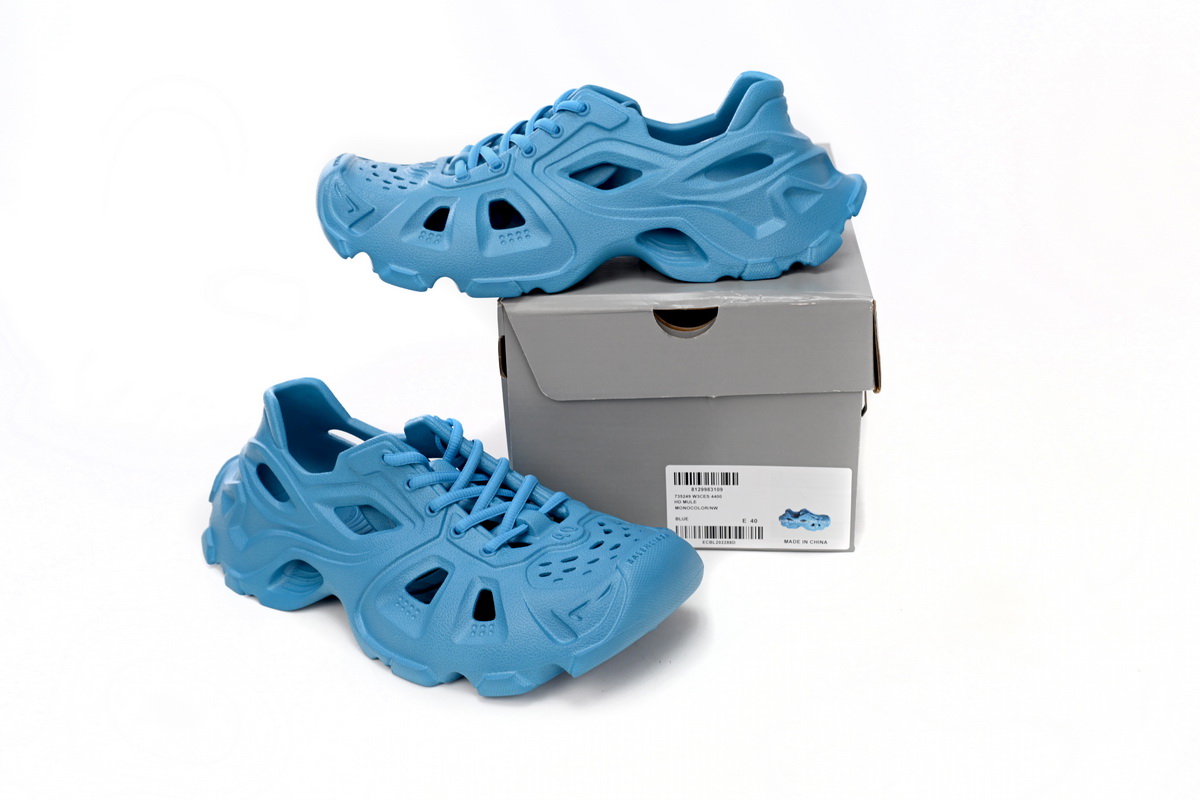 LJR Balenciaga HD Lace Up Blue,735249W3CES4400