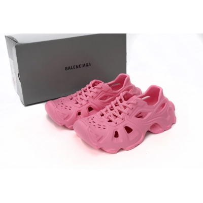 LJR Balenciaga HD Lace Up Cream Red,702416W3CET5000 02