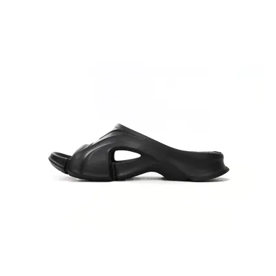 LJR Balenciaga Mold Slide Sandal Black,653873W3CE21000 01