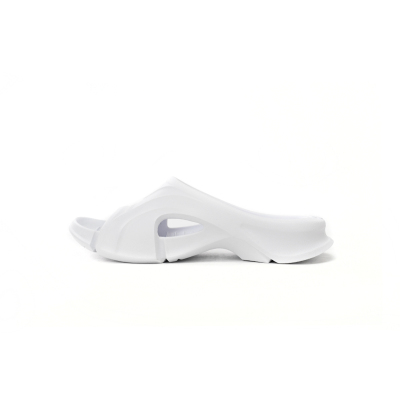 LJR Balenciaga Mold Slide Sandal White,653873W3CE29000 01