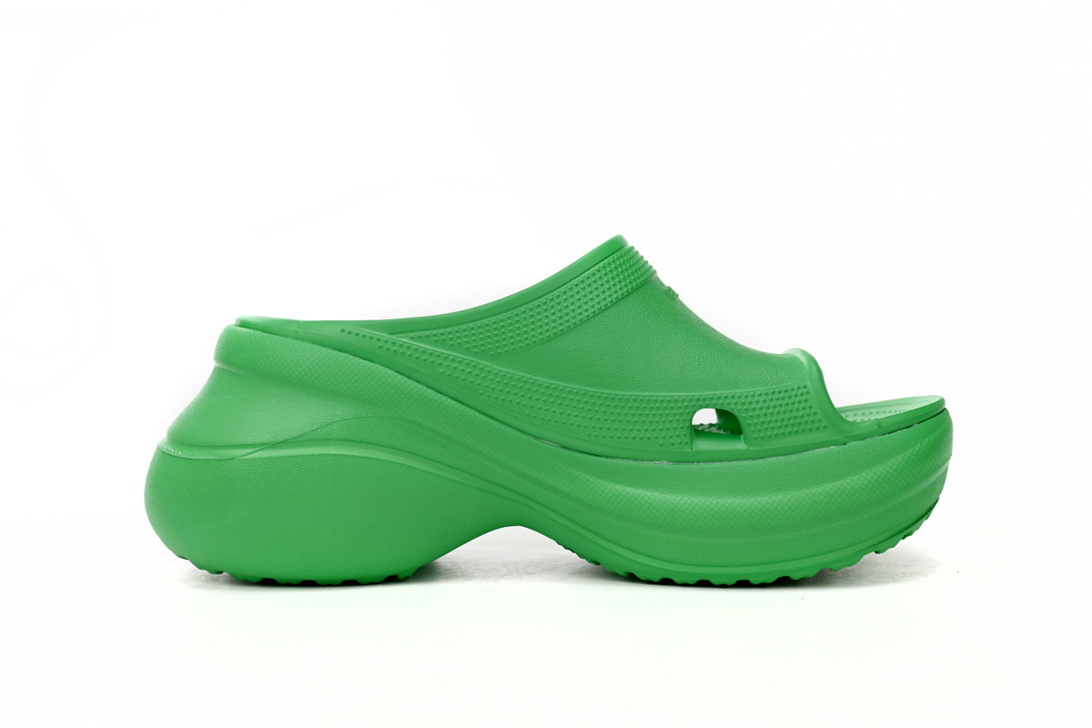 LJR Balenciaga x Crocs Pool Slide Sandals Green,677389W1S8E3033