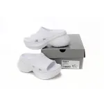 LJR Balenciaga x Crocs Pool Slide Sandals White, 677389W1S8E9000