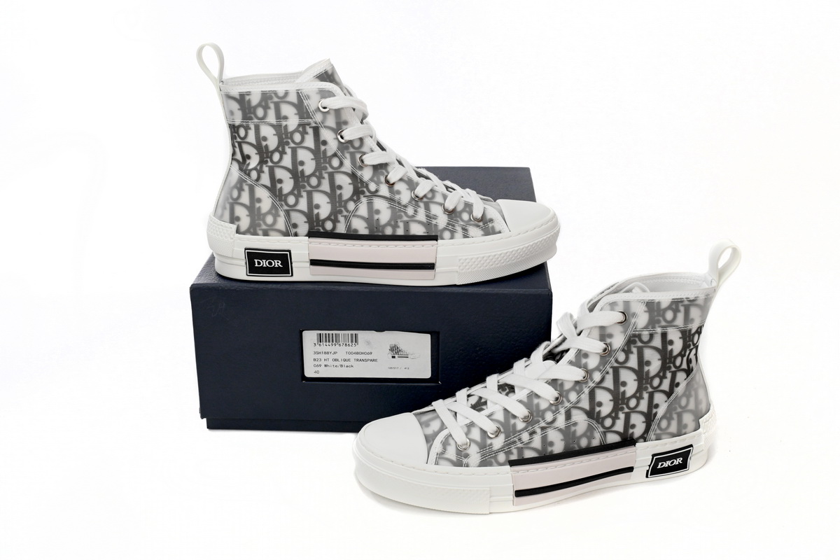 LJR Dior B23 High Top Logo Oblique, 3SH118YJP_H069