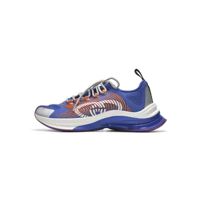 LJR GUCCI Run Sneakers White Blue Orange,680893-UFE10-8880 01