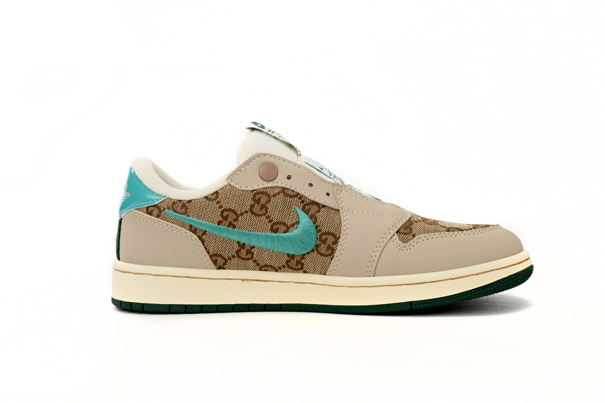 LJR Jordan 1 Low Aqua