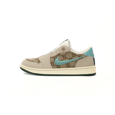 LJR Jordan 1 Low Aqua 01